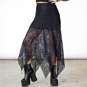 KILLSTAR Somnia lace skirt.